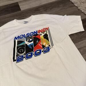vintage molson indy 2003 t shirt 2003 L